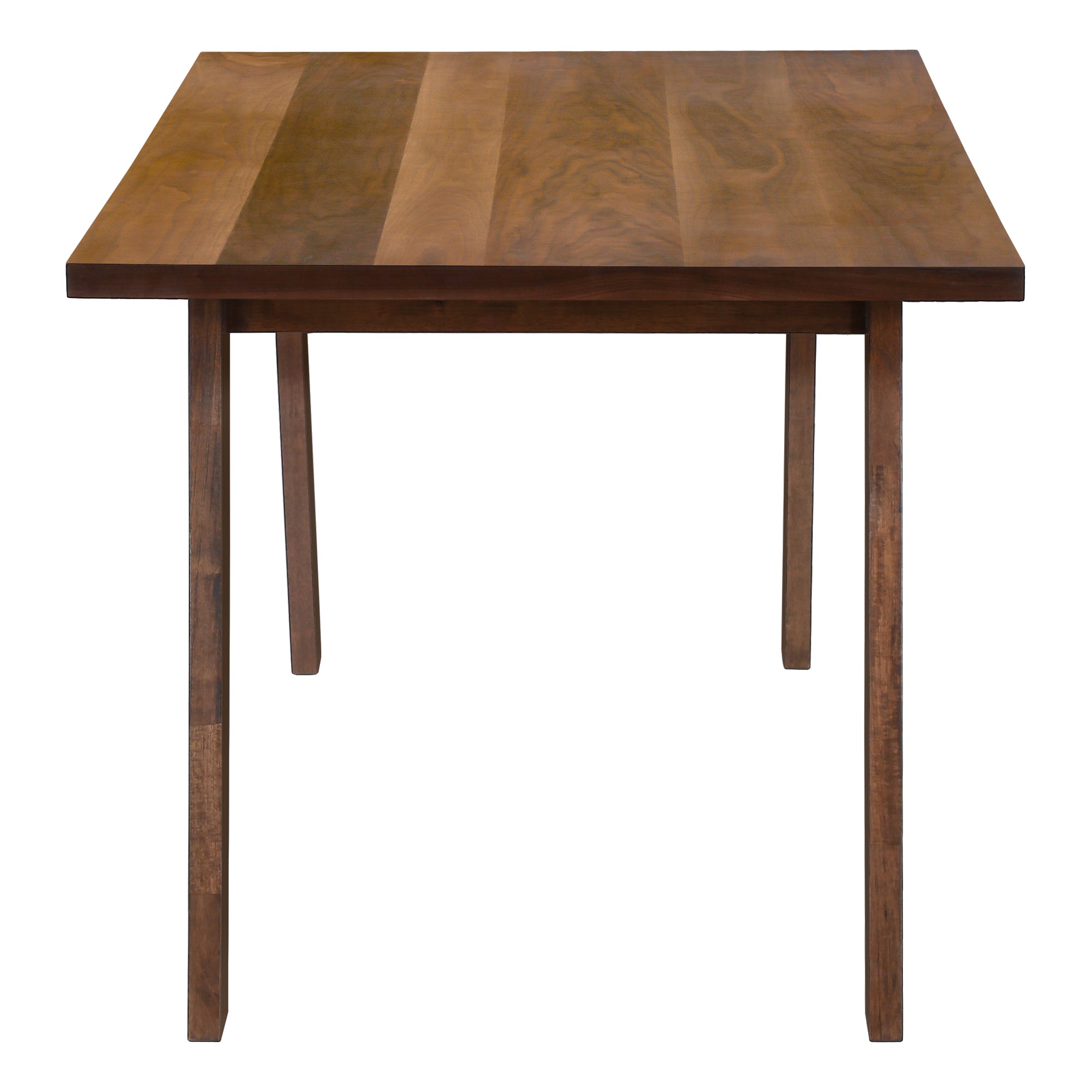 TABLE À MANGER - PLACAGE NOYER BRUN / 36"X 60" ( Meuble Mtl )