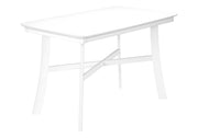 TABLE À MANGER - 36"X 48" / PLATEAU PLACAGE BLANC