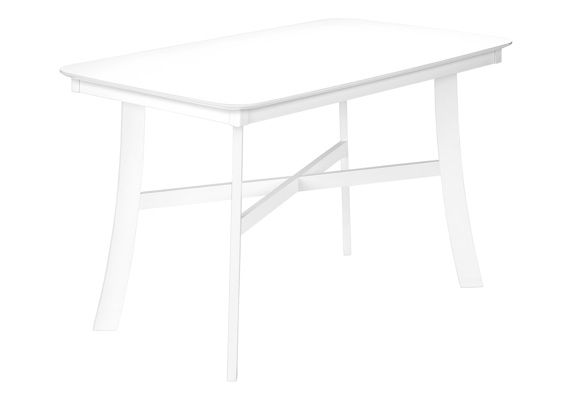 TABLE À MANGER - 36"X 48" / PLATEAU PLACAGE BLANC