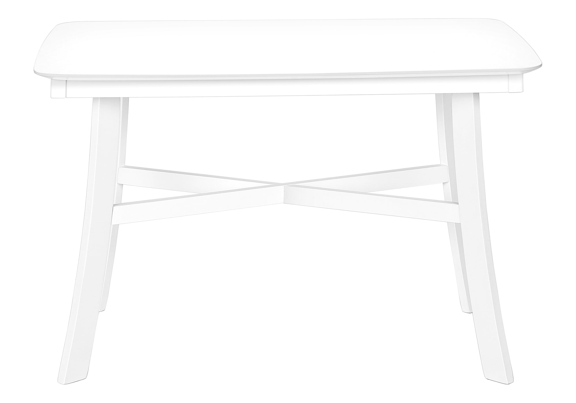 TABLE À MANGER - 36"X 48" / PLATEAU PLACAGE BLANC