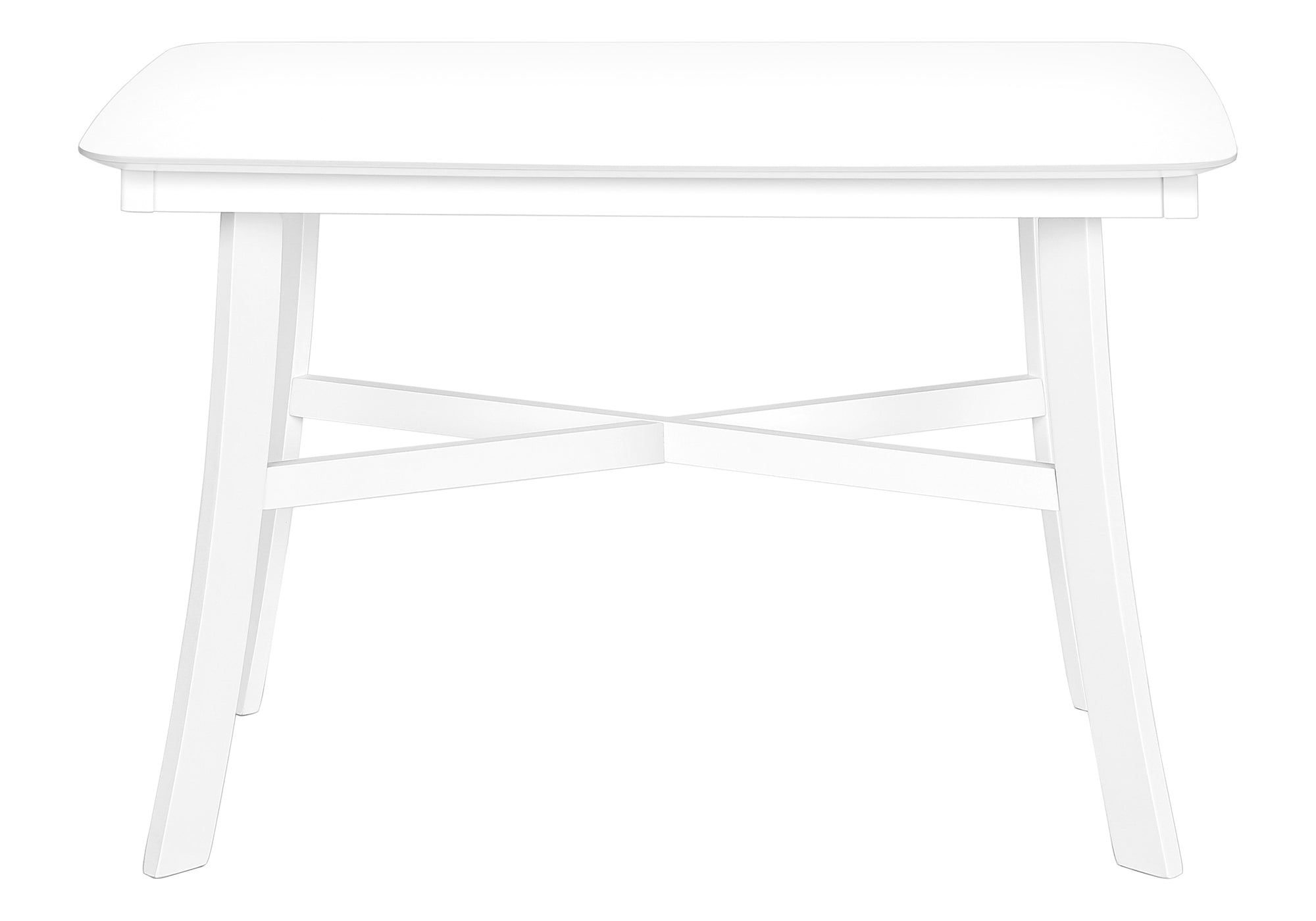 TABLE À MANGER - 36"X 48" / PLATEAU PLACAGE BLANC