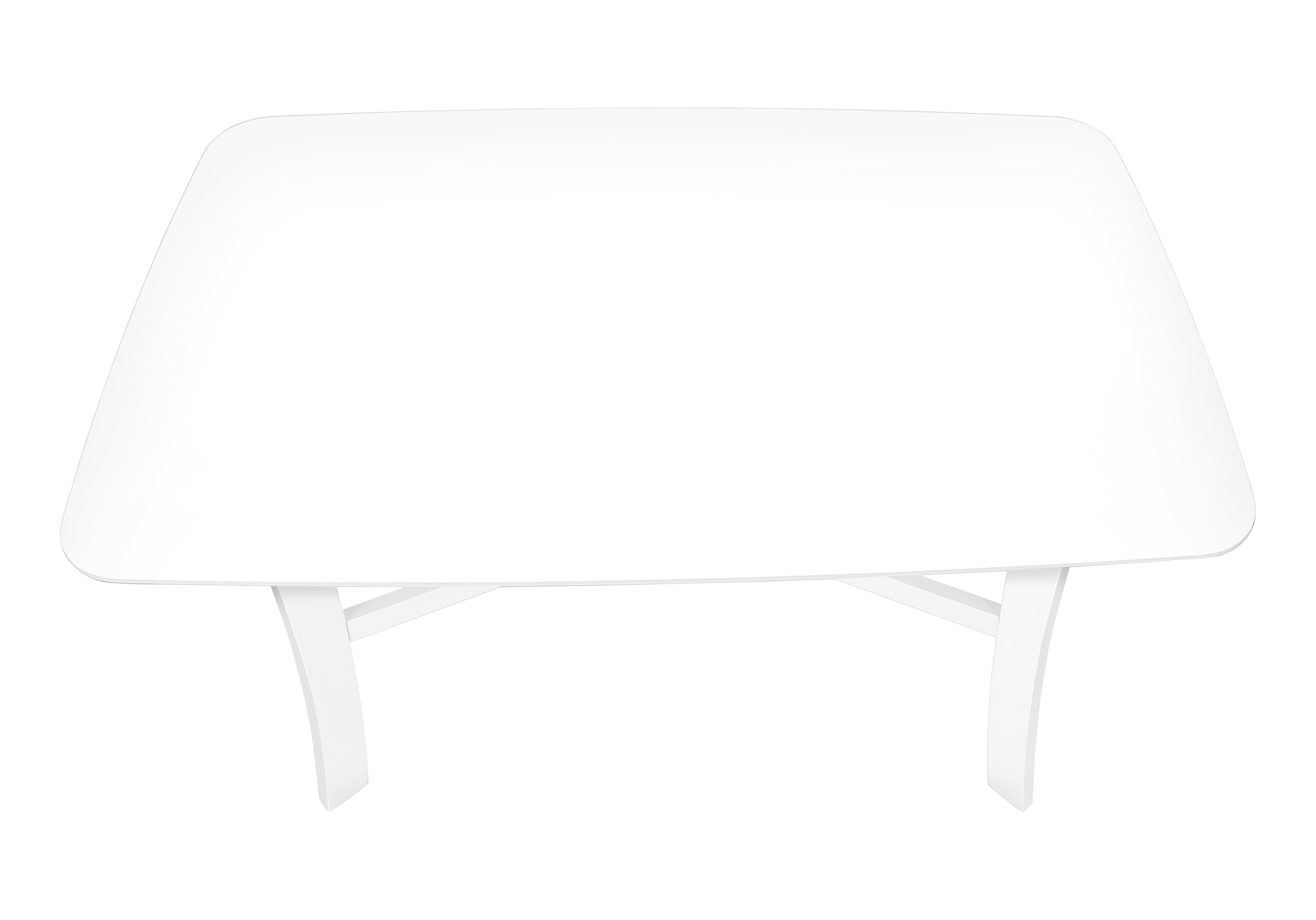 TABLE À MANGER - 36"X 48" / PLATEAU PLACAGE BLANC