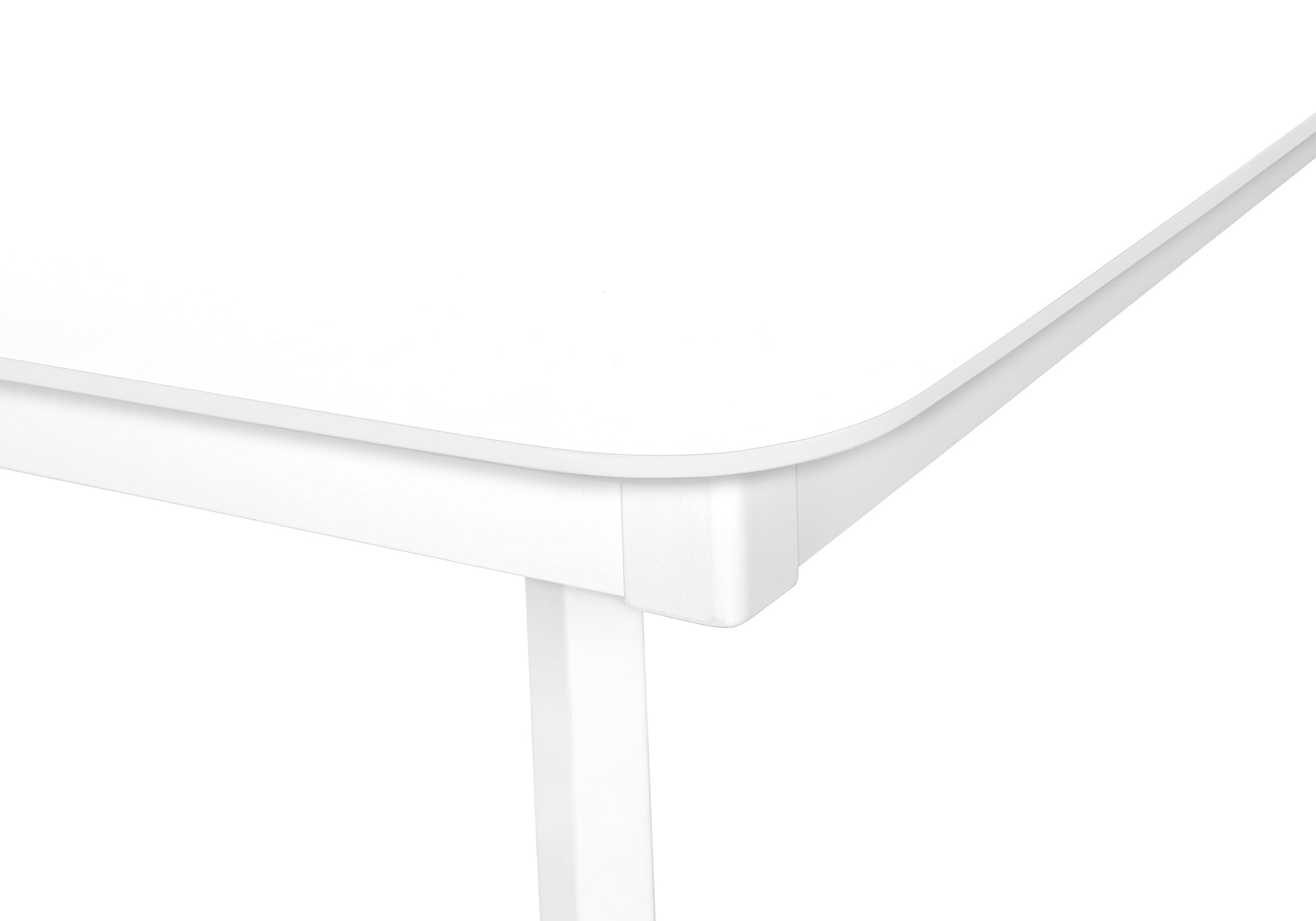 TABLE À MANGER - 36"X 48" / PLATEAU PLACAGE BLANC