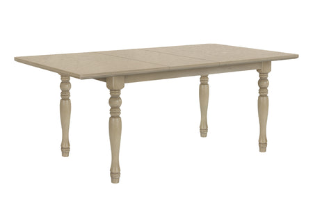 TABLE À MANGER - PLACAGE GRIS ANTIQUE 42