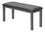 BANC - 42"L / GRIS LAVÉ / TISSU GRIS FONCÉ