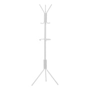 PORTE MANTEAU - 68"H / METAL BLANC ( Meuble Mtl ) 