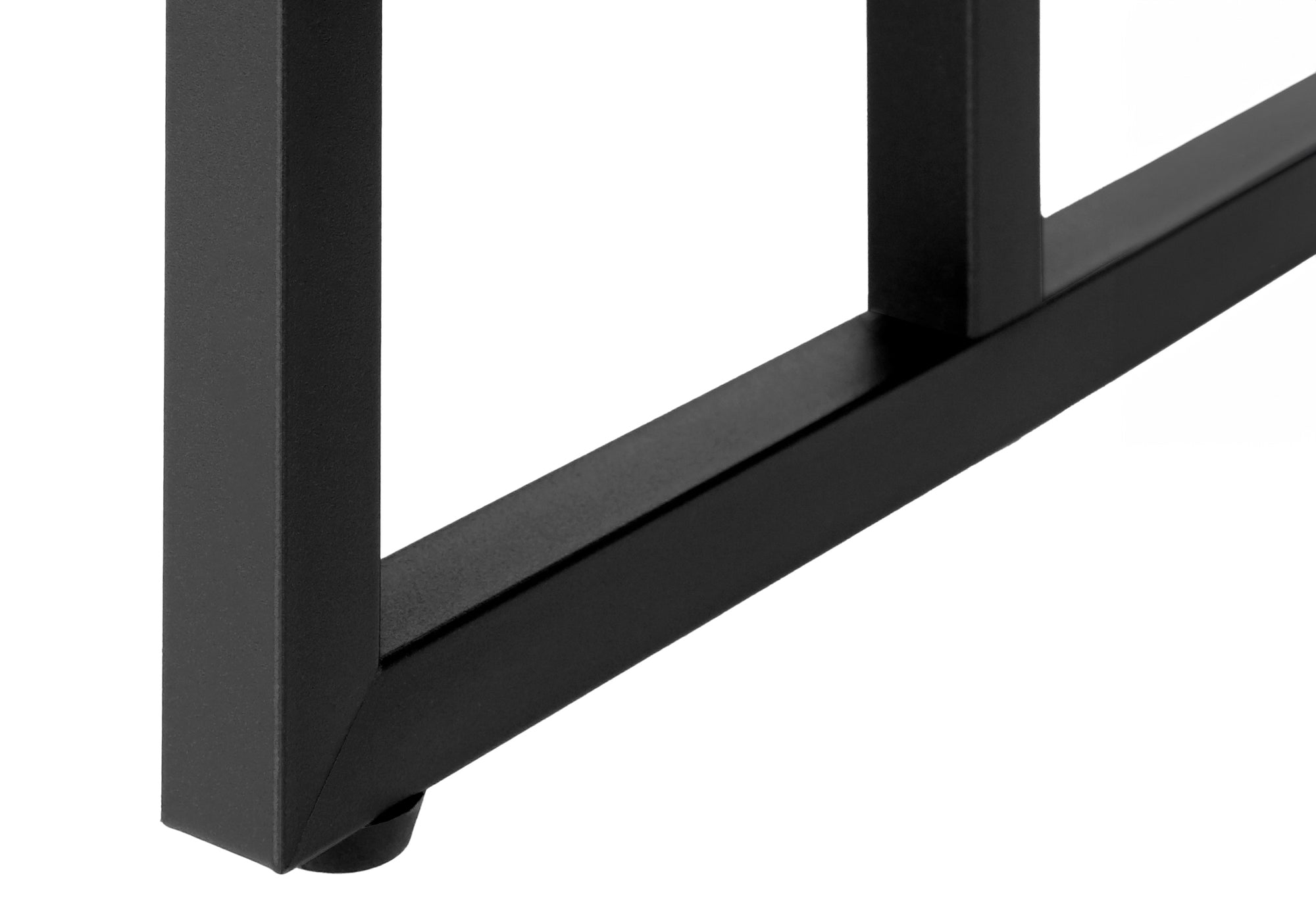 TABLE D'APPOINT - 24"H / NOIR / METAL NOIR ( Meuble Mtl )