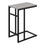 TABLE D'APPOINT - 24"H / GRIS / METAL NOIR ( Meuble Mtl )