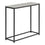 TABLE D'APPOINT - 32"L / CONSOLE D'ENTREE METAL GRIS / NOIR ( Meuble Mtl )