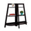 BOOKCASE - 48"H / ESPRESSO ACCENT ETAGERE ( Meuble Mtl )