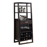 BAR À LA MAISON - 60"H / STYLE ÉCHELLE ESPRESSO ( Meuble Mtl )