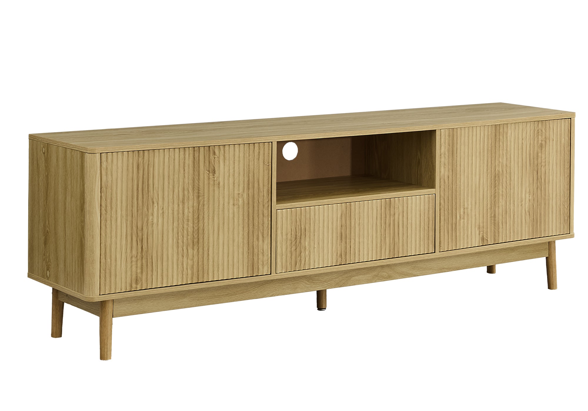 Meuble TV Monarch I 2834 — 183 cm, noyer clair