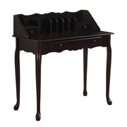 BUREAU D'ORDINATEUR - 36"L / CERISE FONCÉ TRADITIONNEL ( Meuble Mtl )