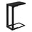 TABLE D'APPOINT - 25"H / NOIR / METAL NOIR ( Meuble Mtl ) 