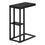 TABLE D'APPOINT - 25"H / MARBRE NOIR / METAL NOIR ( Meuble Mtl ) 