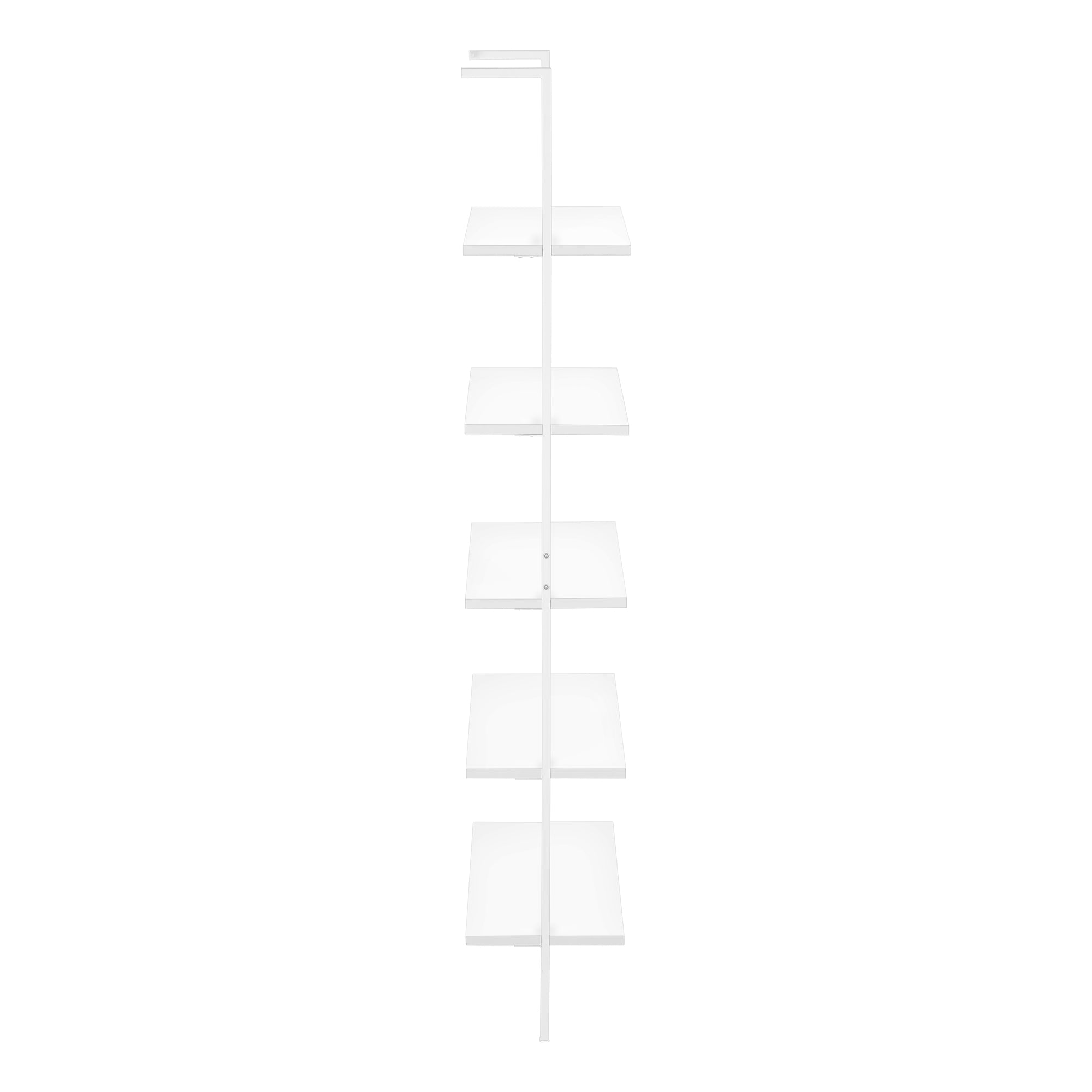 BIBLIOTHÈQUE - ÉCHELLE 72"H BLANC / MÉTAL BLANC ( Meuble Mtl )