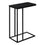 TABLE D'APPOINT - 25"H / NOIR / METAL NOIR ( Meuble Mtl ) 