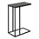 TABLE D'APPOINT - 25"H / ASPECT PIERRE GRIS / METAL NOIR ( Meuble Mtl ) 