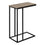 TABLE D'APPOINT - 25"H / TAUPE FONCE / METAL NOIR ( Meuble Mtl ) 