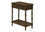 TABLE D'ACCENT - 24"H / TABLE DE BOUT EN PLACAGE ESPRESSO