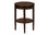 TABLE D'ACCENT - 23"H / TABLE DE BOUT EN PLACAGE ESPRESSO