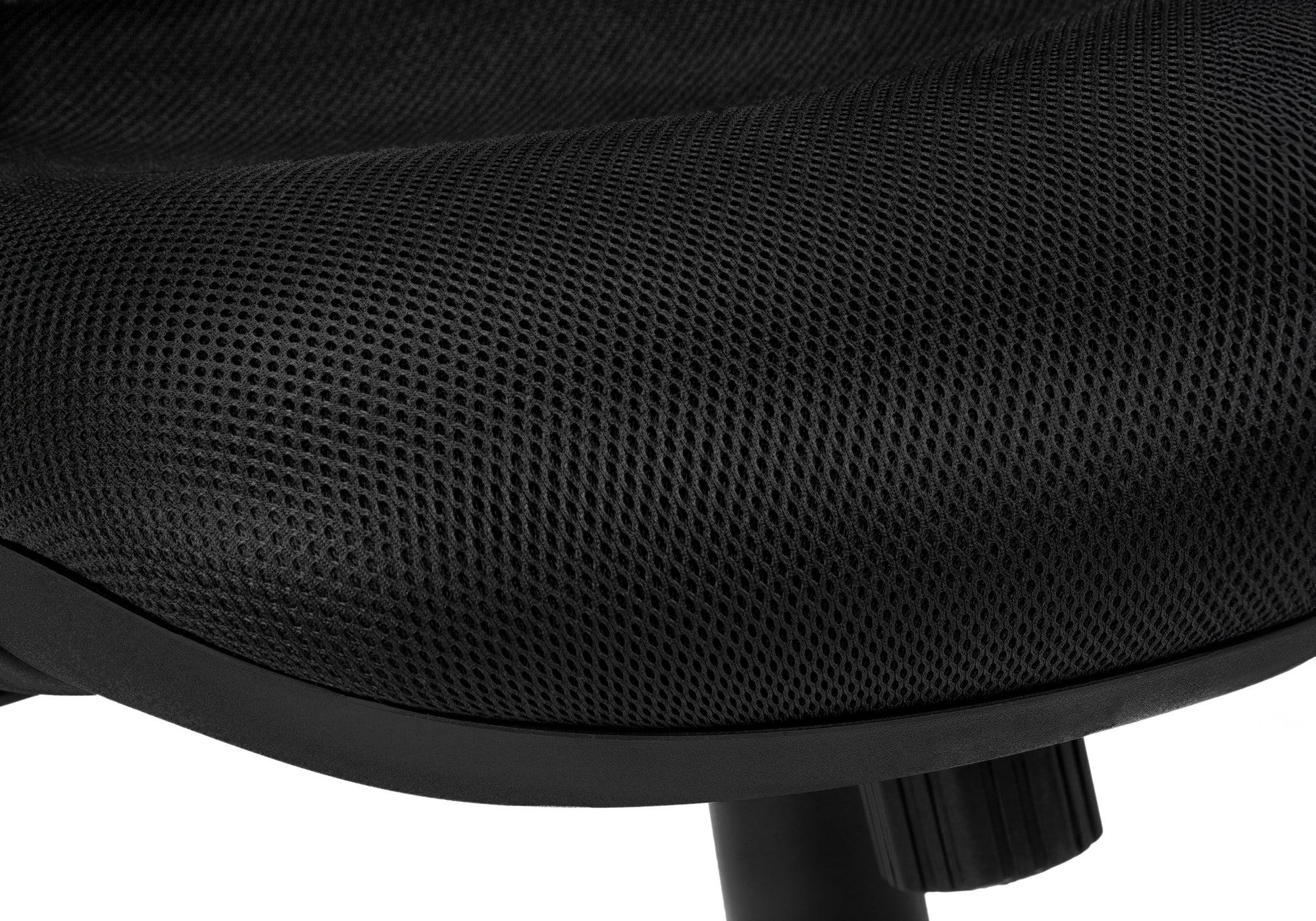 CHAISE DE BUREAU - MESH NOIRE / DOSSIER HAUT CHROME EXECUTIVE ( Meuble Mtl )