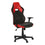 CHAISE DE BUREAU - GAMING / NOIR / SIMILI-CUIR ROUGE ( Meuble Mtl ) 