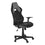 CHAISE DE BUREAU - GAMING / NOIR / SIMILI-CUIR GRIS ( Meuble Mtl )