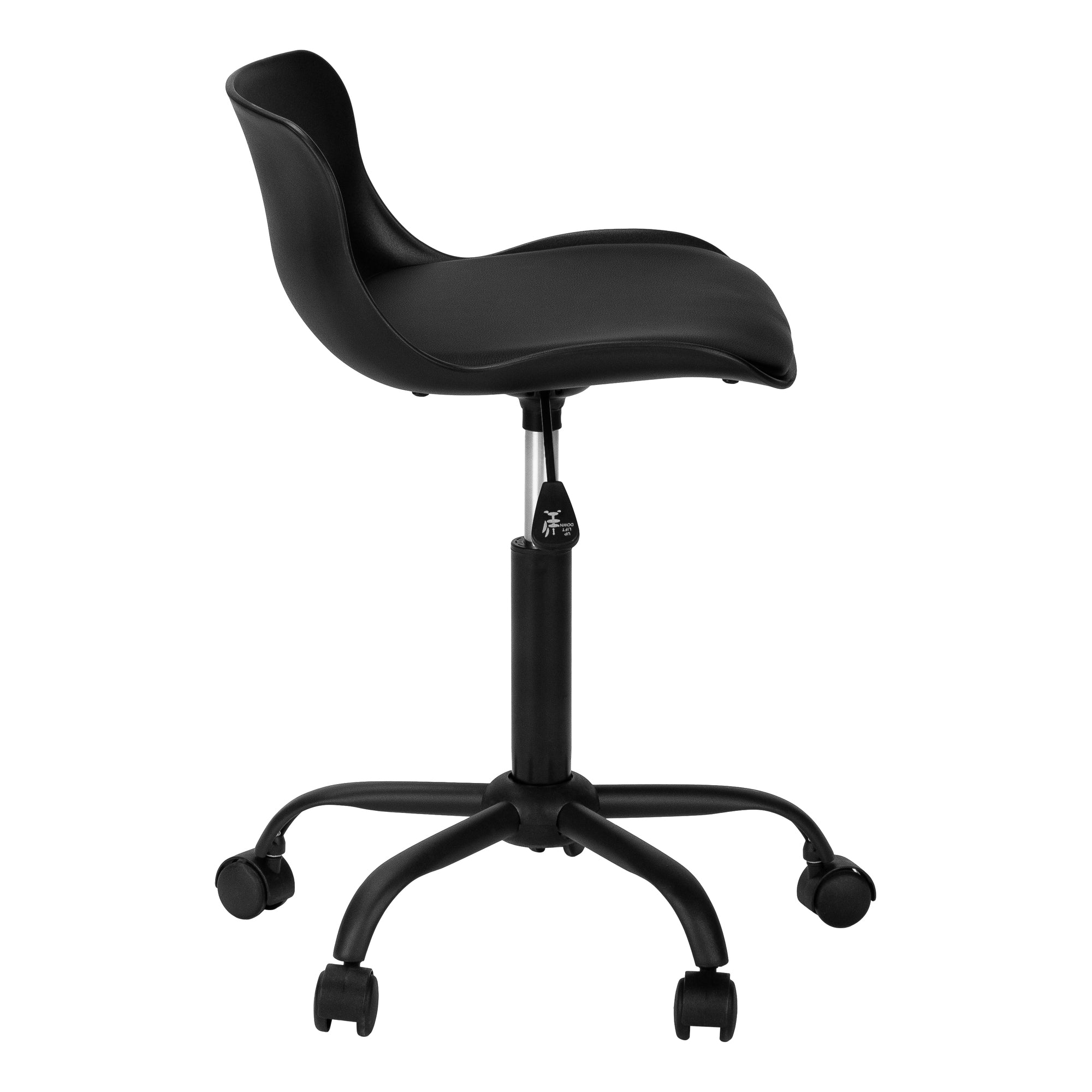 CHAISE DE BUREAU - NOIR JUVÉNILE / MULTIPOSITIONS ( Meuble Mtl )