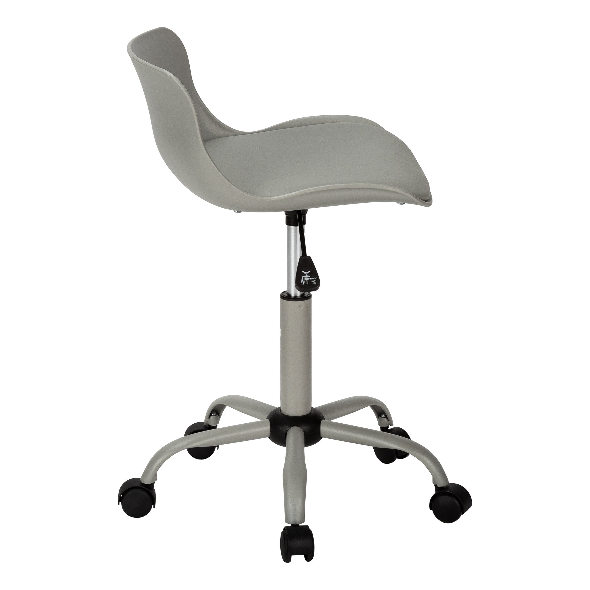 CHAISE DE BUREAU - GRIS JUVENILE / MULTIPOSITIONS ( Meuble Mtl )