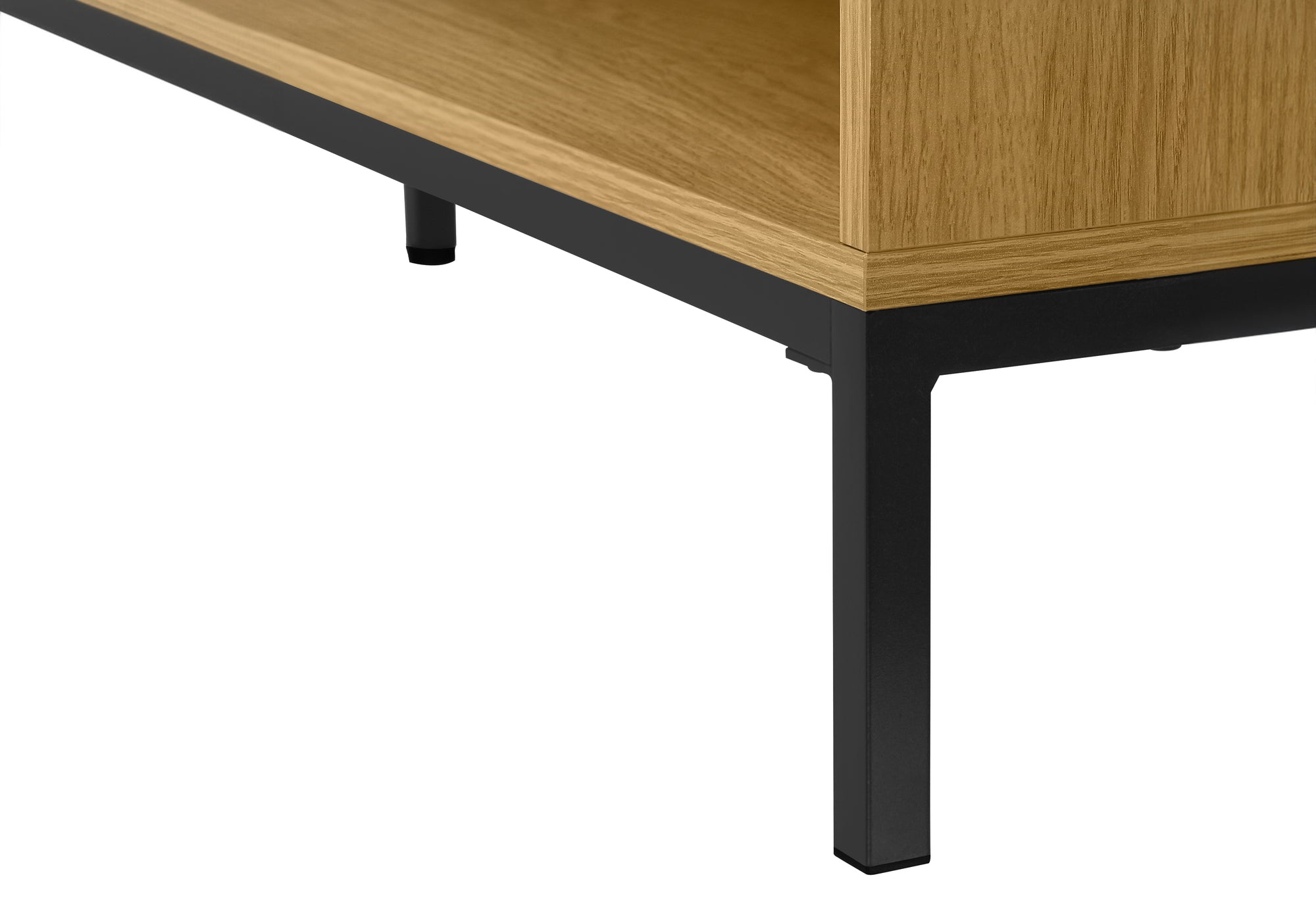 BUREAU D'ORDINATEUR - 60"L / COIN EN L CHÊNE CLAIR ( Meuble Mtl )