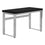 BUREAU D'ORDINATEUR - 48"L / NOIR / HAUTEUR AJUSTABLE/ METAL ARGENT ( Meuble Mtl ) 