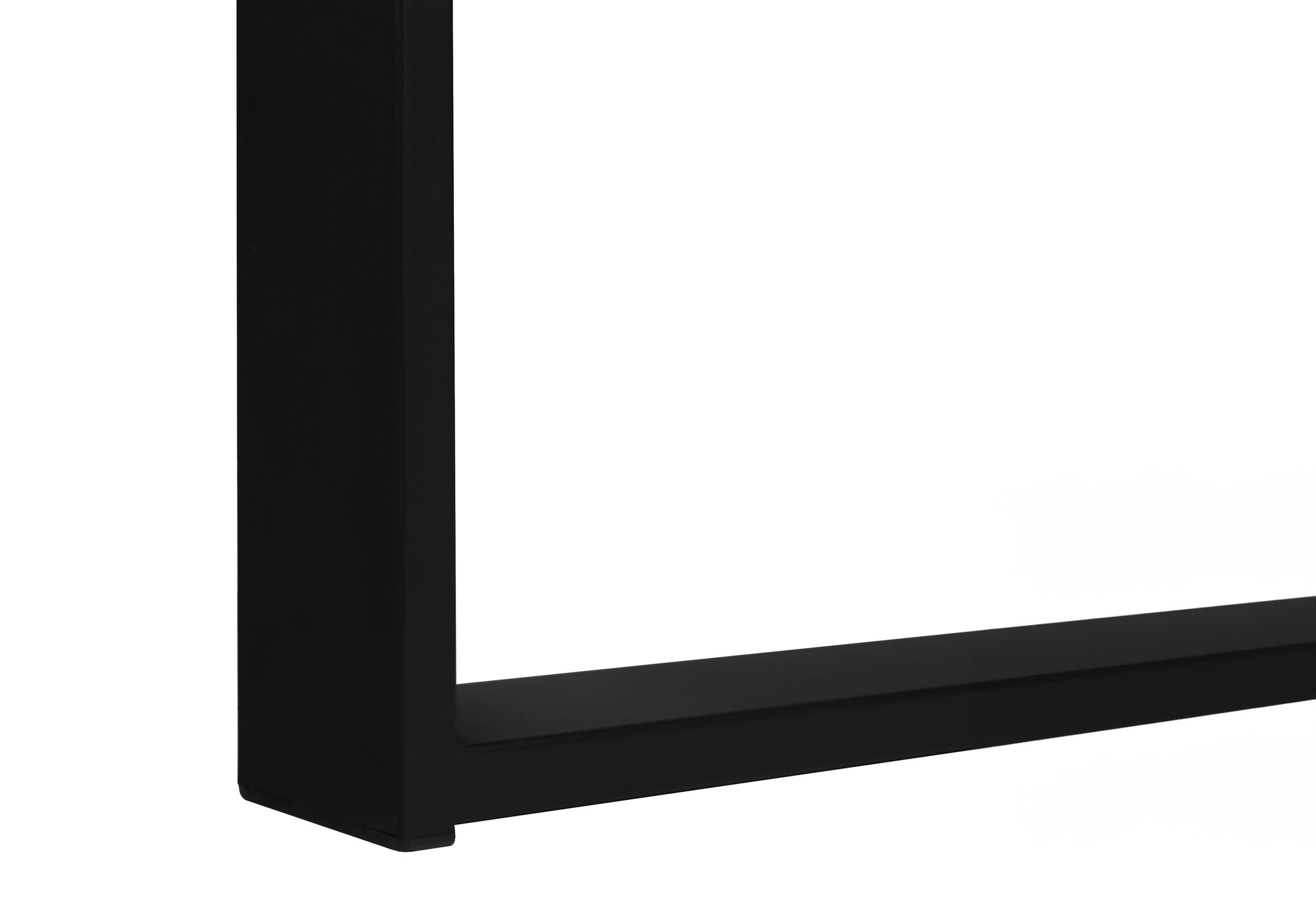 BUREAU D'ORDINATEUR - 72"L ESPRESSO / COIN EXÉCUTIF NOIR ( Meuble Mtl )