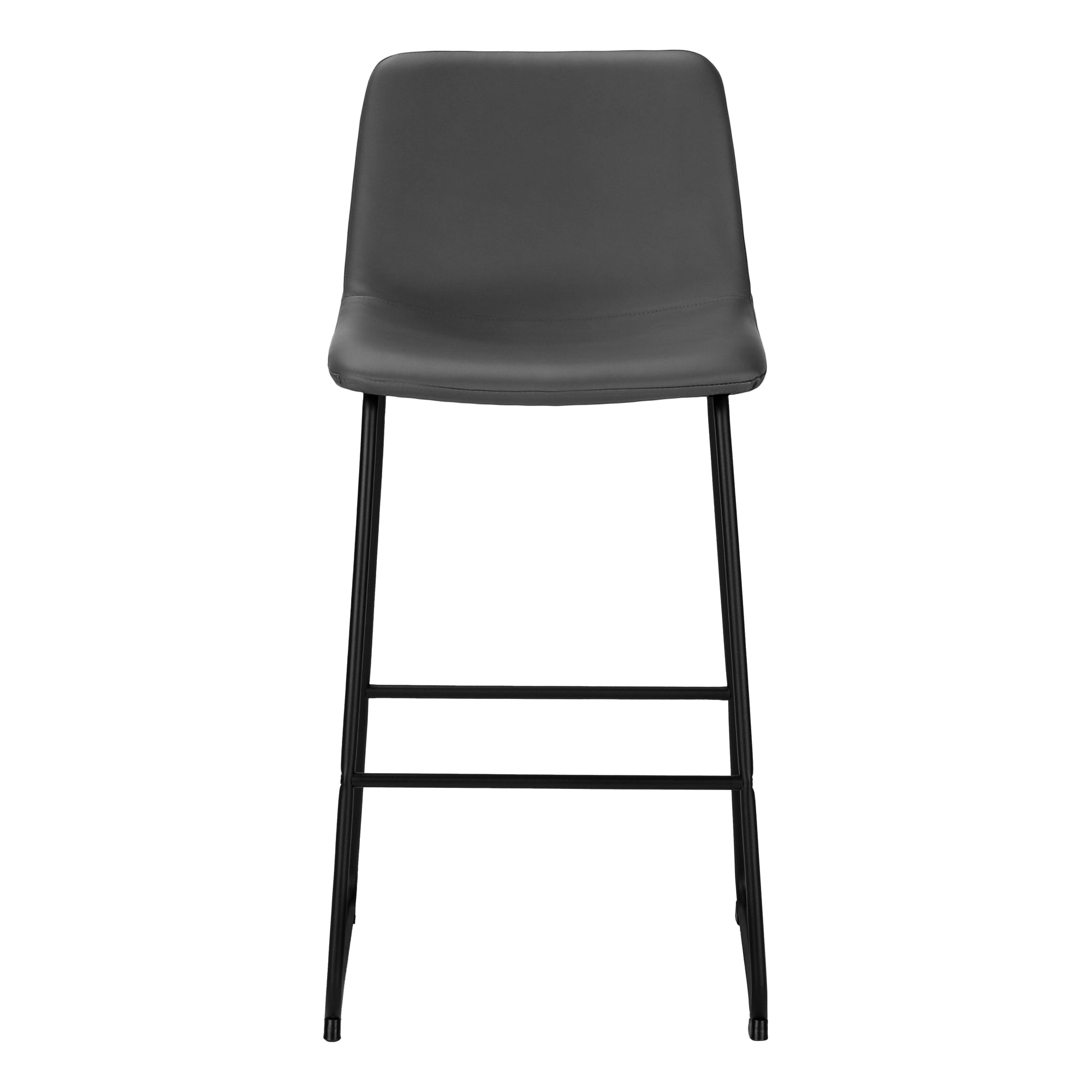 CHAISE DE BUREAU - SIMILI-CUIR GRIS / BUREAU DEBOUT ( Meuble Mtl )