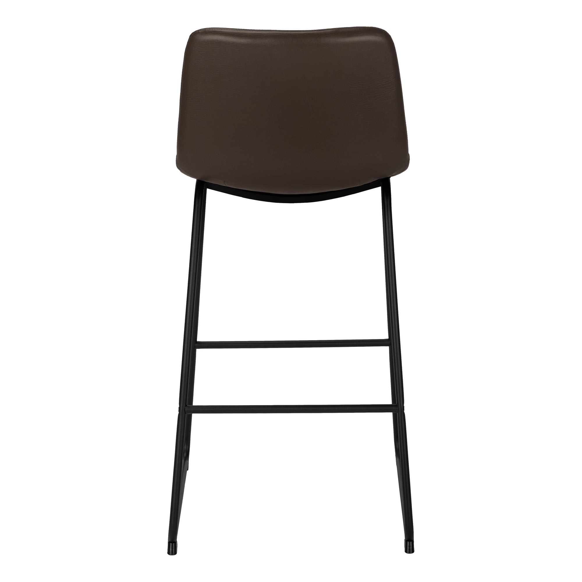 CHAISE DE BUREAU - SIMILI-CUIR MARRON / BUREAU DEBOUT ( Meuble Mtl )
