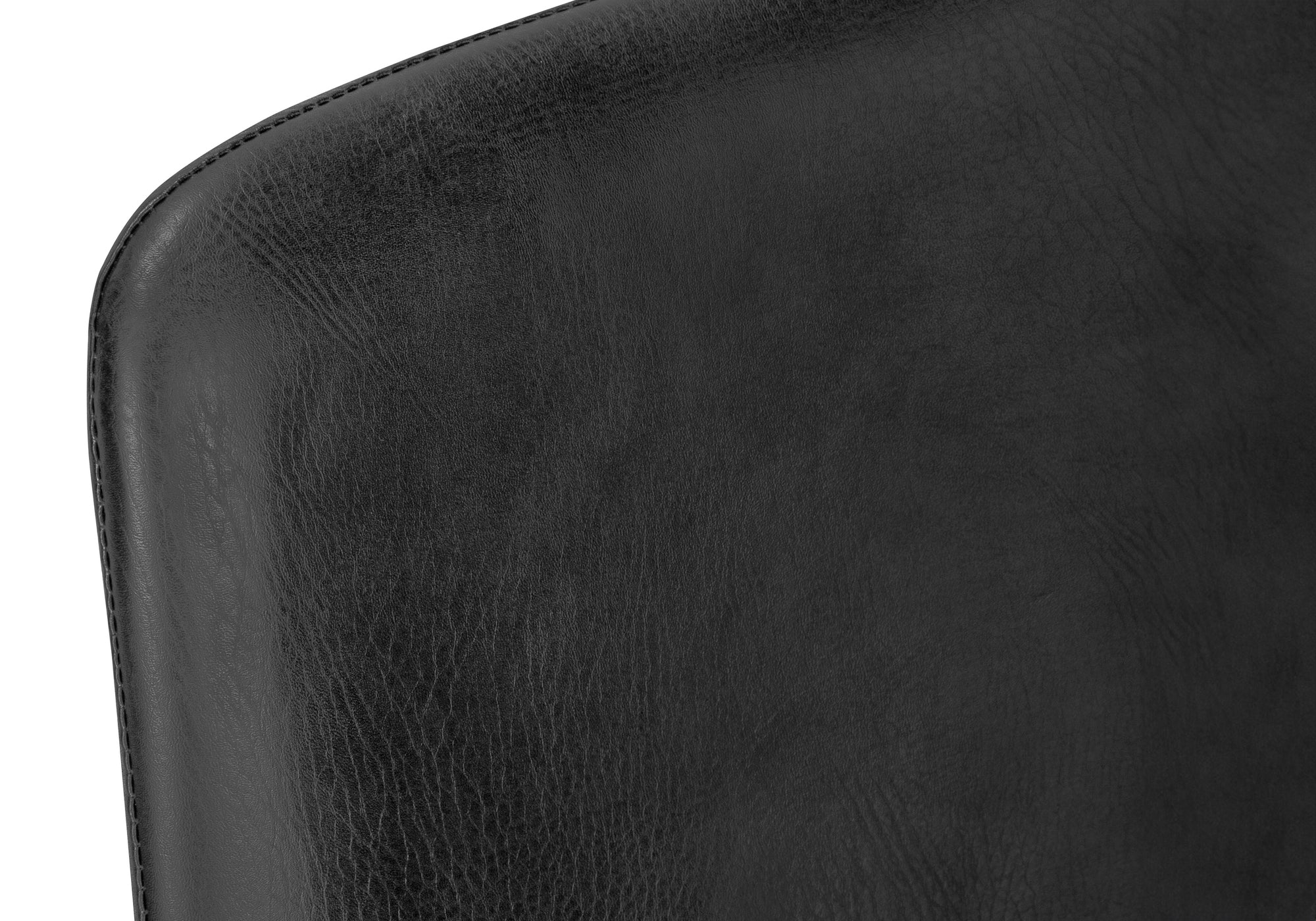 CHAISE DE BUREAU - SIMILI-CUIR NOIR / BUREAU DEBOUT