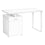 BUREAU D'ORDINATEUR - 48"L / BLANC ORIENTATION GAUCHE OU DROITE ( Meuble Mtl )