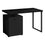 BUREAU D'ORDINATEUR - 48"L / NOIR ORIENTATION GAUCHE OU DROITE ( Meuble Mtl ) 