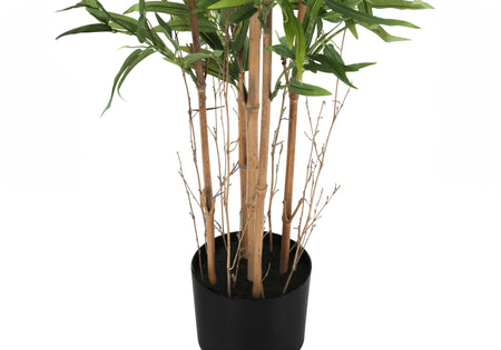 PLANTE ARTIFICIELLE - 50"H / BAMBOU INTERIEUR POT 5"