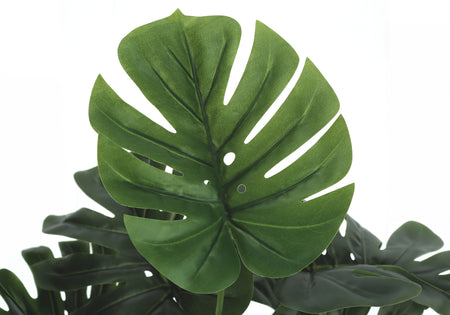 PLANTE ARTIFICIELLE - 24"H / POT INTÉRIEUR MONSTERA 5"