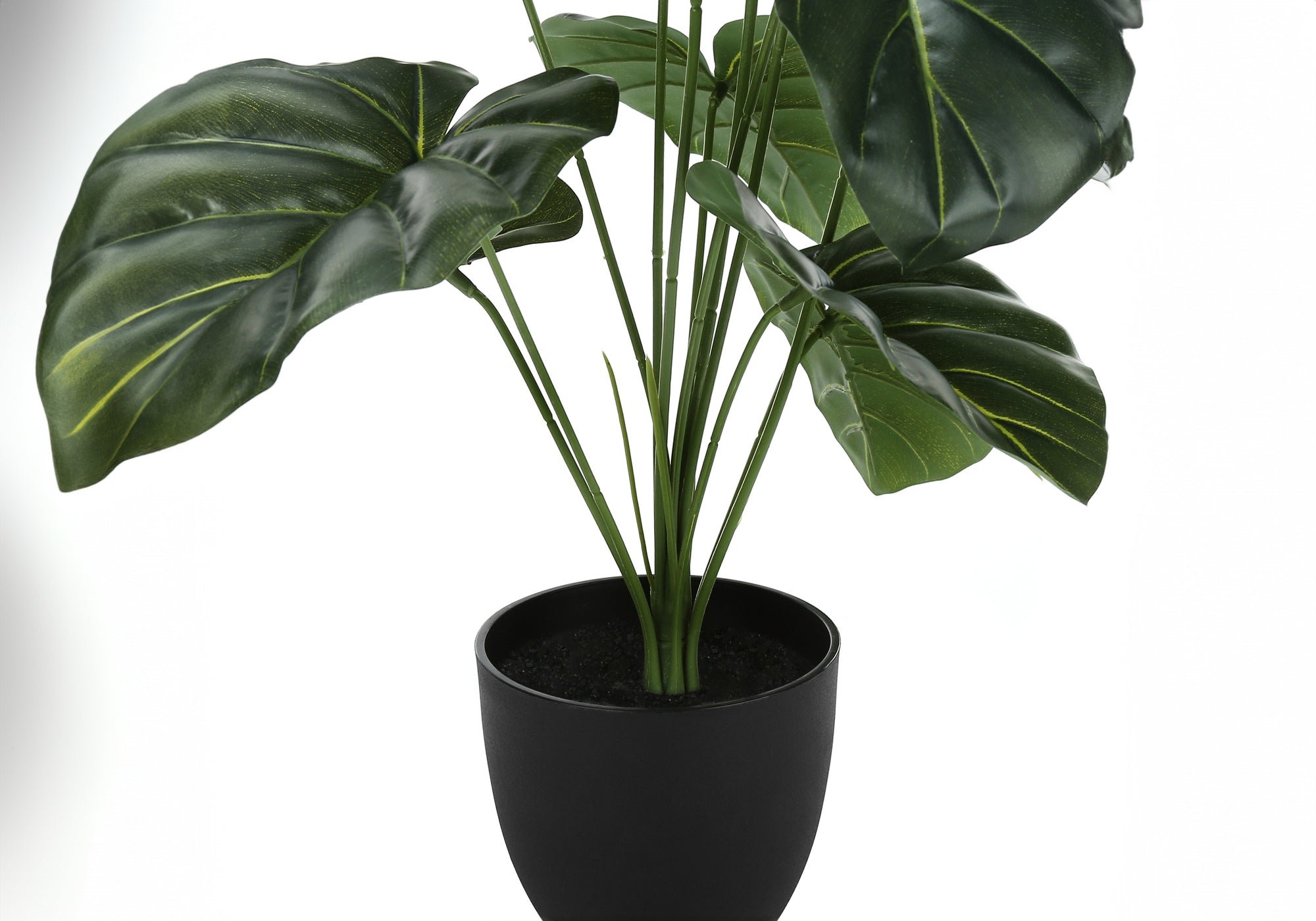 PLANTE ARTIFICIELLE - 24" H / POT INTÉRIEUR ALOCASIA 5"