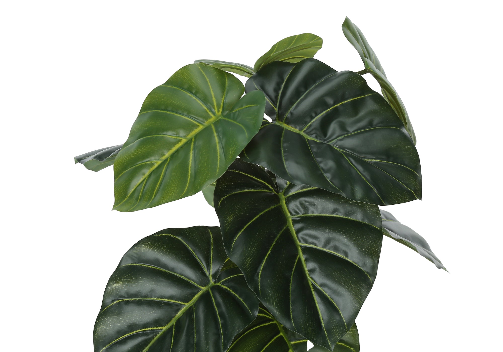 PLANTE ARTIFICIELLE - 24" H / POT INTÉRIEUR ALOCASIA 5"