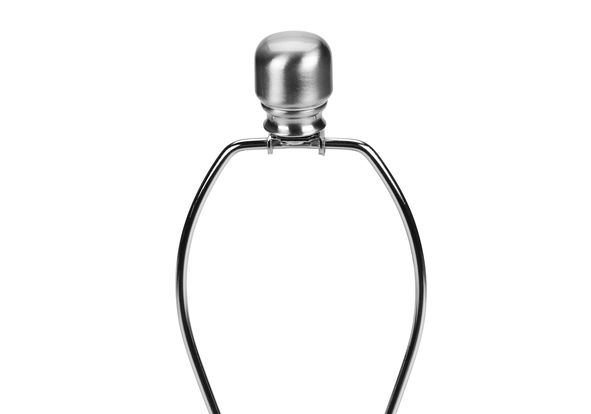 ÉCLAIRAGE - LAMPE DE TABLE 26"H CÉRAMIQUE CRÈME / ABAT-JOUR IVOIRE