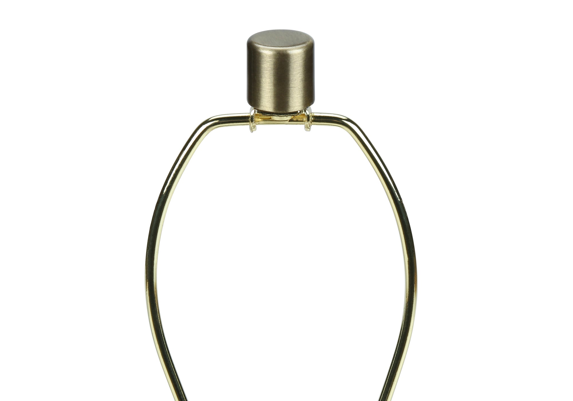 ÉCLAIRAGE - LAMPE DE TABLE 27"H CÉRAMIQUE GRIS / ABAT-JOUR GRIS
