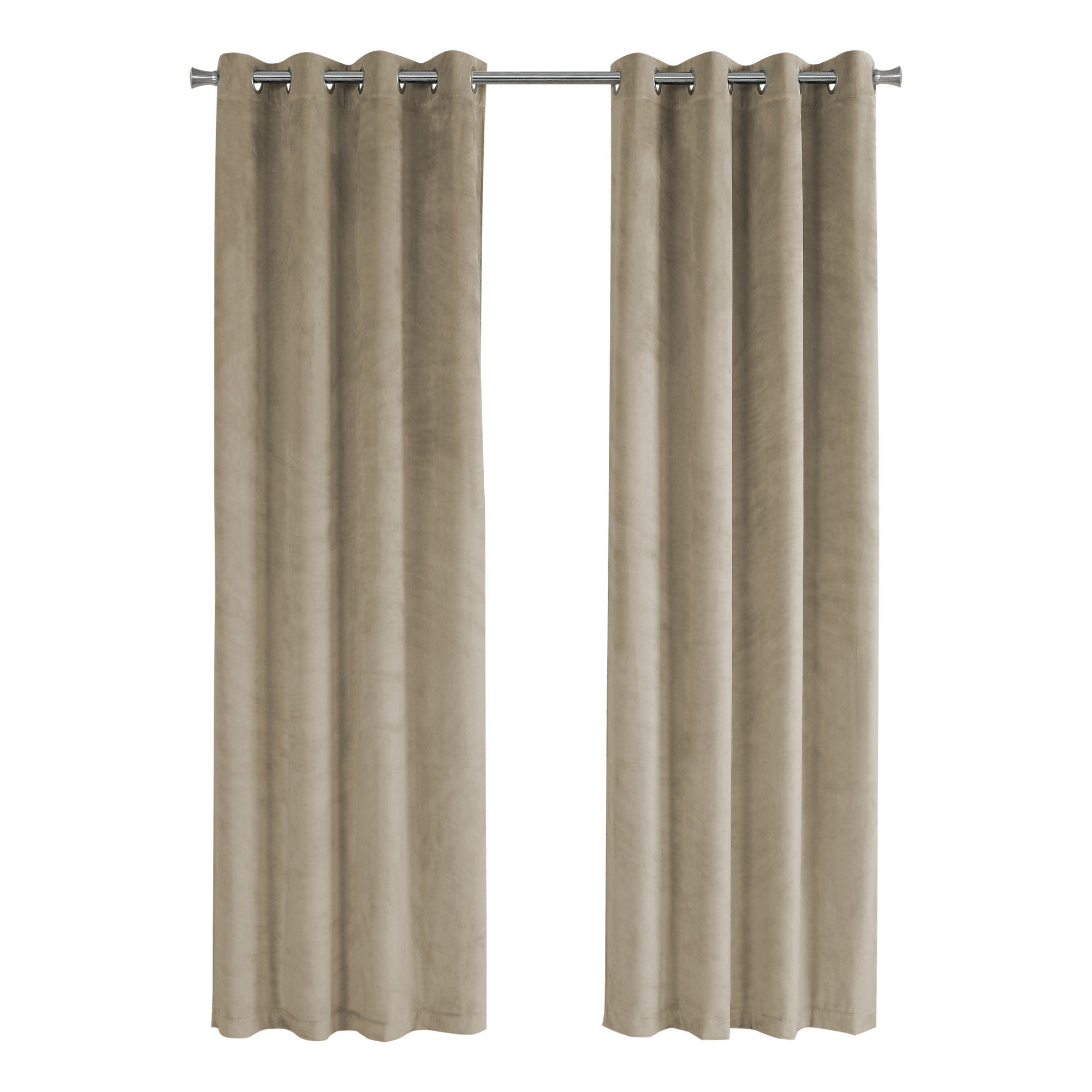 PANNEAU DE RIDEAU - 2PCS / 52"WX 95"H BEIGE ASSOMBRISSANT LA PIÈCE ( Meuble Mtl )