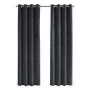 PANNEAU DE RIDEAU - 2PCS / 52"WX 95"H GRIS ASSOMBRISSANT LA PIÈCE ( Meuble Mtl )