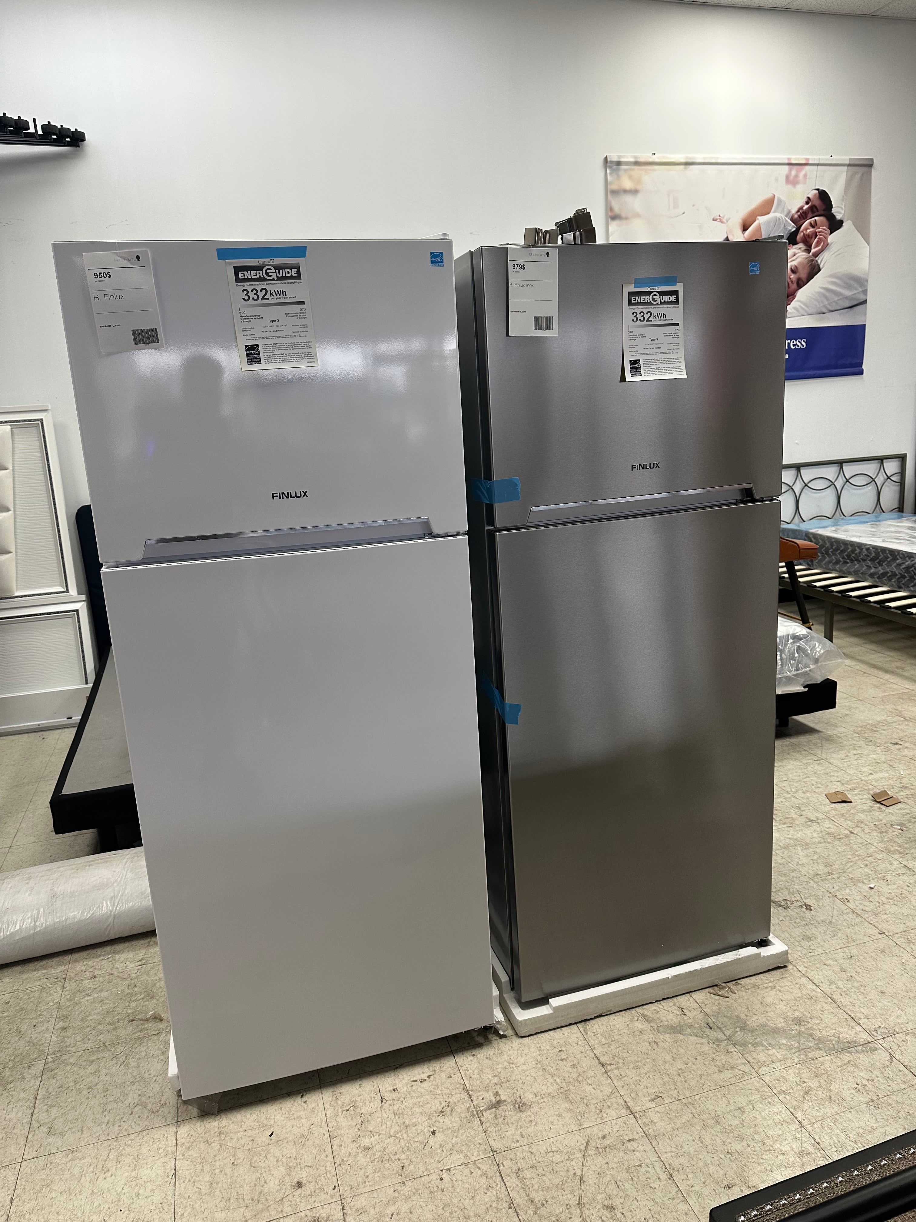Réfrigérateur FINLUX  ANNN892( Meuble Mtl )