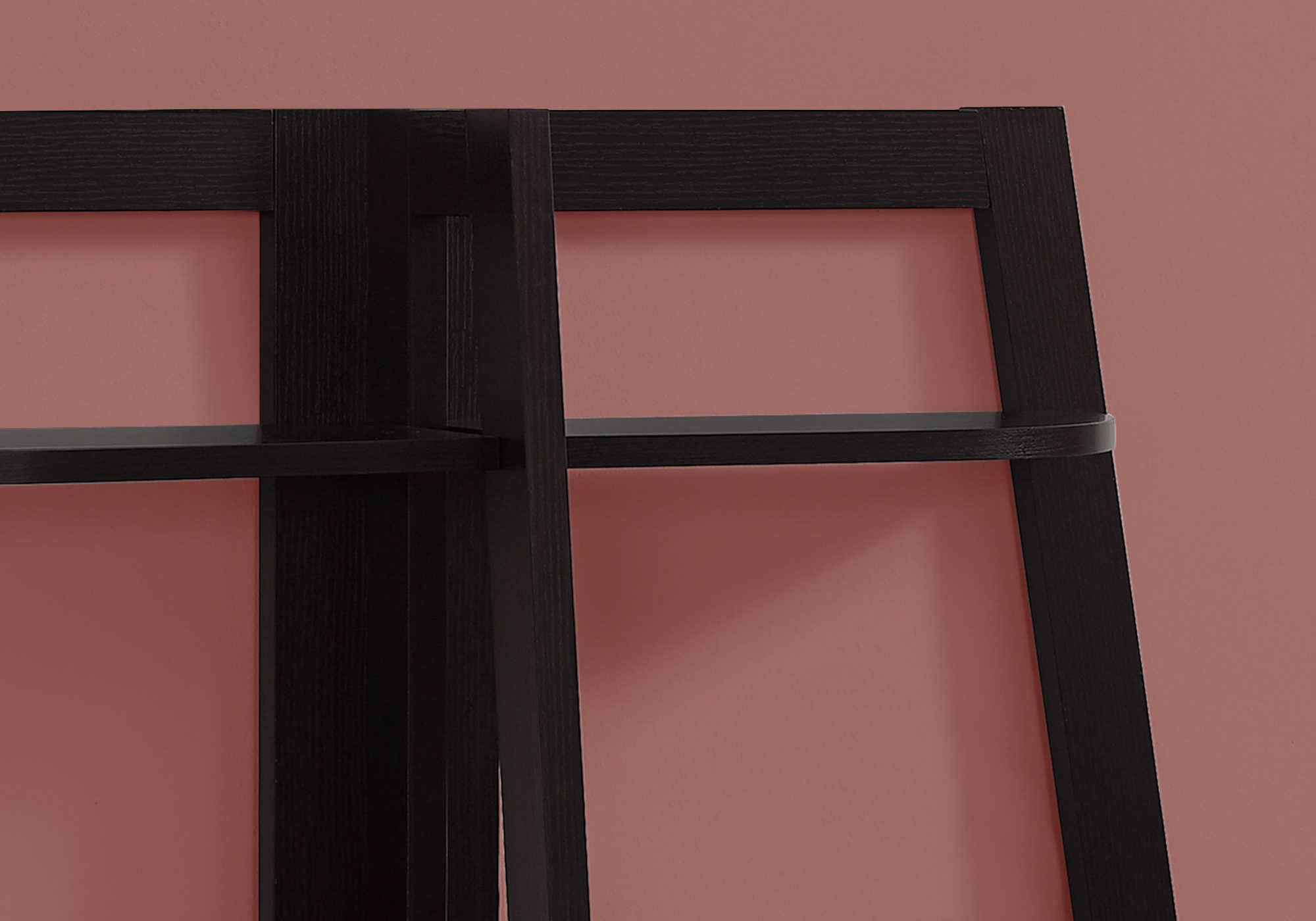BOOKCASE - 48"H / ESPRESSO ACCENT ETAGERE ( Meuble Mtl )
