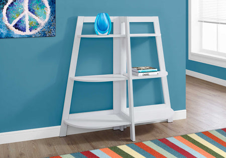 BIBLIOTHÈQUE - 48"H / ÉTAGÈRE ACCENT BLANC ( Meuble Mtl )