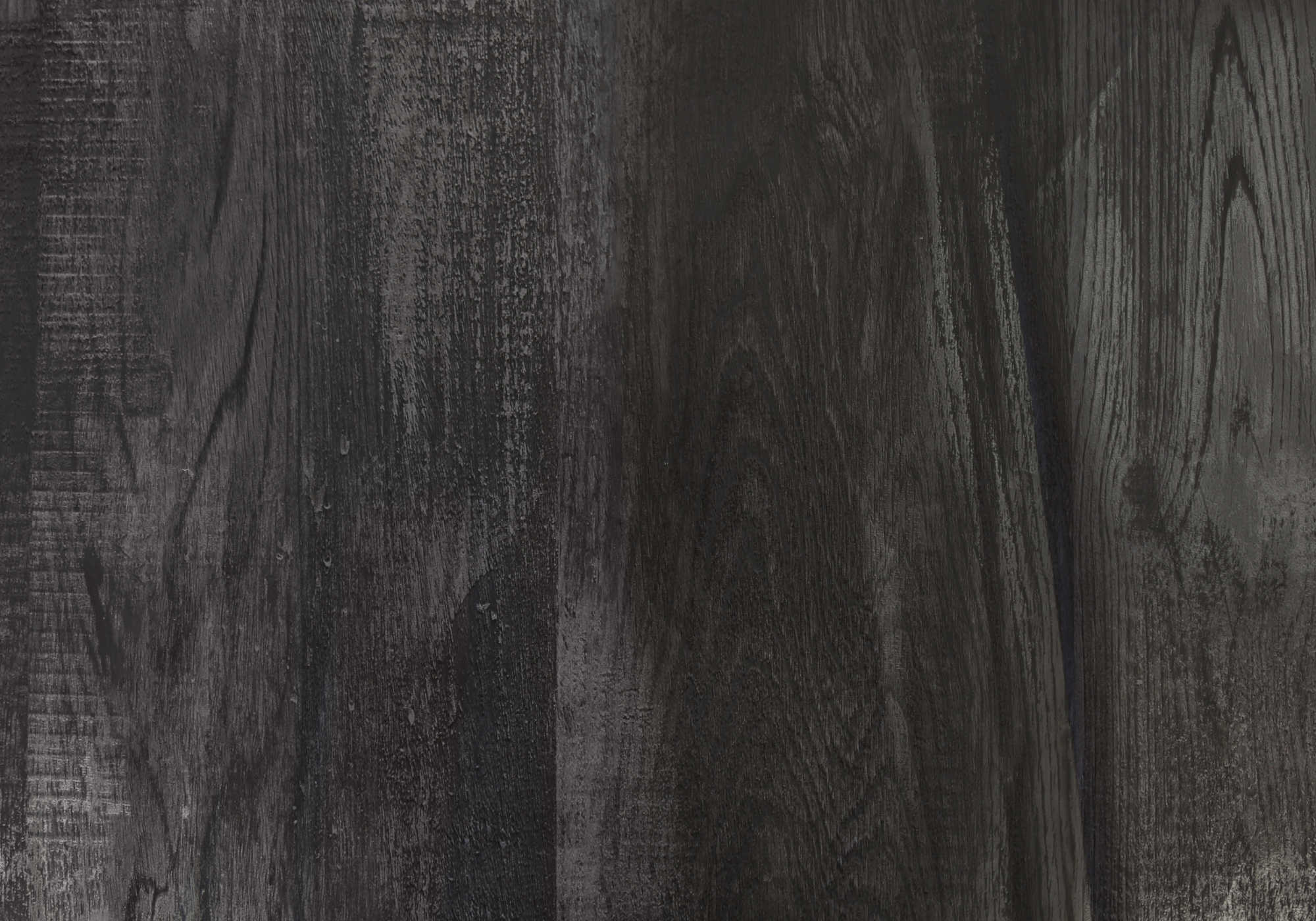 TABLE BASSE - SIMILI BOIS NOIR / MÉTAL NOIR ( Meuble Mtl )